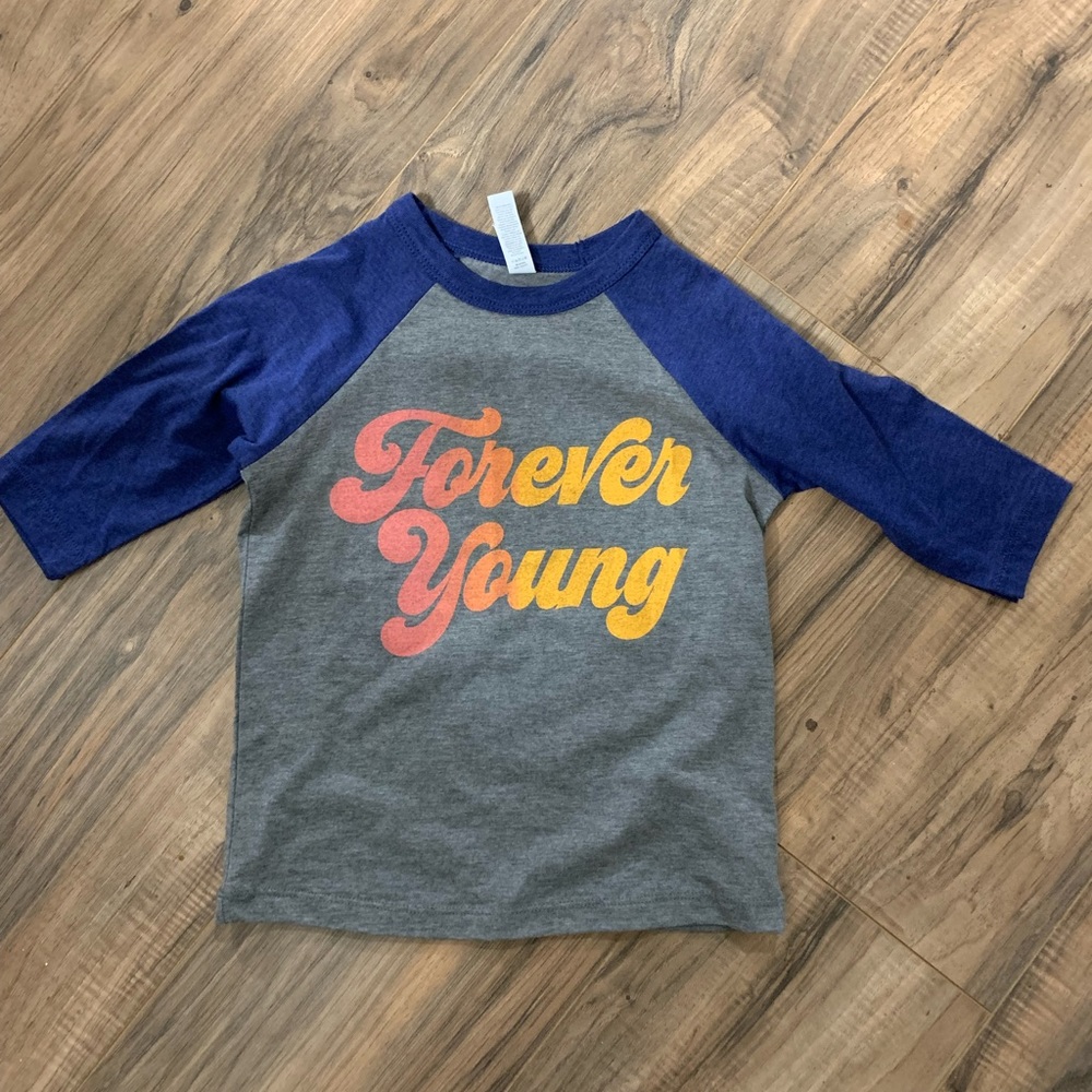 Toddler Rivet Apparel 3/4 Sleeve Raglan